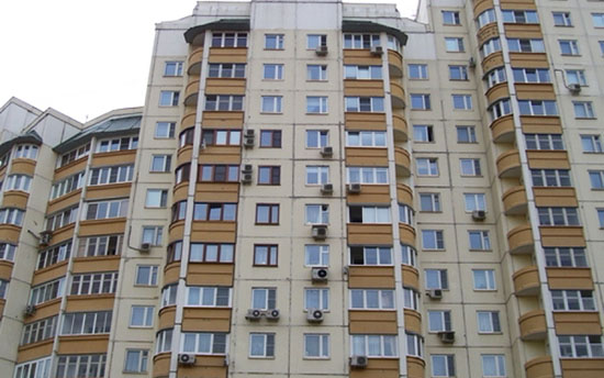 Остекление балкона в доме серии П 111М Черноголовка