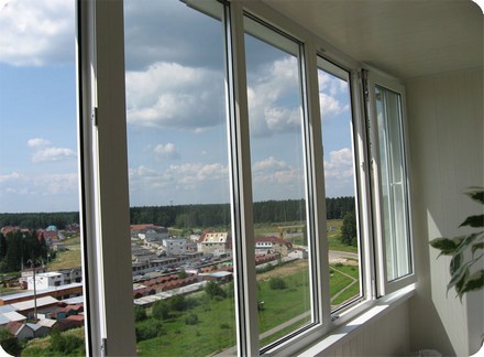 пластиковое окно балконное Черноголовка