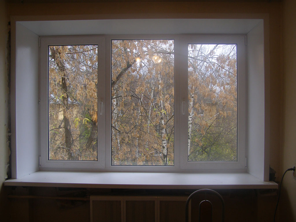 Готовые пластиковые окна для дачи и дома Черноголовка